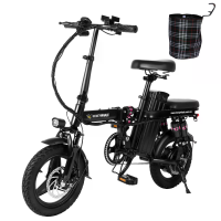 [EU DIRECT] Honingwalvis S6 Pro S Elektrische Fiets 48V 15AH Batterij 350W Motor 14inch Banden 45 55KM Maximale Actierad