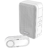 Honeywell DC311S Draadloze draagbare deurbel met drukknop