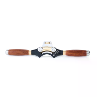 HONGDUI HD24 Houtbewerking Spokeshave DC53 Mes 7075 Aluminium Lichaam Bubinga Houten Greep Handgereedschap voor Stoelens