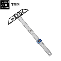 HONGDUI Hooked On Wood Line Master HD38 TrueMark Liniaal HD38V Verstelbare TrueMark Liniaal Hadfield Steel Houtbewerking