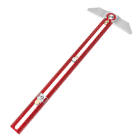 HONGDUI Hooked On Wood MT 2465 PRO Scriber Marking T Square Ruler Aluminiumlegering Gatpositionering Markering Gauge