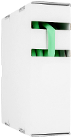 Hongshang 211184258 Krimpkous zonder lijm Groen 9.50 Mm 4.80 Mm Krimpverhouding:2:1 10 m