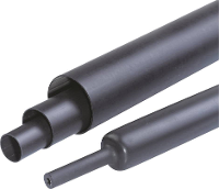 Hongshang ART002117 Krimpkous zonder lijm Zwart 9 mm 3 mm Krimpverhouding:3:1 1.22 M