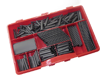 Hongshang Sort. S 465 Krimpkous assortiment Zwart Krimpverhouding:2:1 465 onderdelen