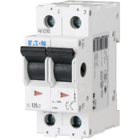Hoofdschakelaar 2 polig 20 A 2x NC, 2x NO 240 V/AC Eaton 276259
