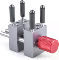 Hoog Precisie Mini Bankschroef verstelbaar tot 1.18 Inch breed Mini Bankenvice Klem Mini Platte Klem Opening Parallel Ta