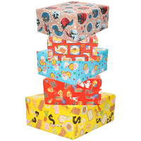 Rollen inpakpapier/cadeaupapier   5x stuks   sinterklaas   200 x 70 cm   papier