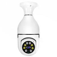 Hopeway A6 Bulb WiFi Beveiligingscamera 1080P PTZ Tweeweg Audio Bewegingsdetectie Automatisch volgen Kleur Nachtzicht Dr