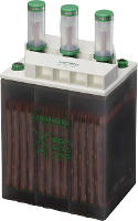 HOPPECKE OPzS bloc sun power VL 6 400 GUG 1216390300 Solar accu 6 V 400 Ah Loodzuur (b x h x d) 380 x 383 x 205 mm M8 schroefaansluiting