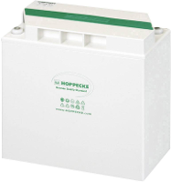 HOPPECKE OPzS bloc sun power VRL 12 70 3213871050 Solar accu 12 V 70 Ah Loodgel (b x h x d) 272 x 383 x 205 mm M8 schroefaansluiting