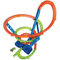 Hot Wheels Actie Spiral Speed Crash baanset