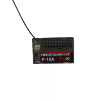 HOTRC F 10A 2.4GHz 10CH PWM ontvanger voor HT 10A CT 10B radiozender RC auto boot schip vliegtuig tankmodellen