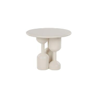 Housecraft Living Dec Bijzettafel Rond 55 cm Beige