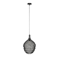 Parya Home   Elvis Hanglamp   Zwart   39cm