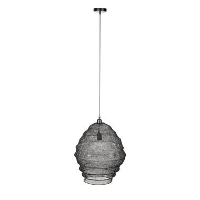 Parya Home   Elvis Hanglamp   Zwart   48cm