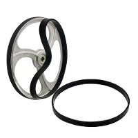 Houtbewerking Bandsaw Blade Rubber Bandsaw Wiel Rubber Band Anti slip Geluidsreductie Rubber