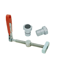 Houtbewerking bank hondrem inzetsels werkbank snelle vaste clipklem aluminium bevestiging vise voor 20 mm bureau gat tim