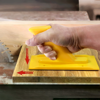 Houtbewerking Duwhandgreep Ergonomisch Veiligheidshulpmiddel voor Zaag  en Vlakbewerkings taken ABS Anti slip Rubber Gri