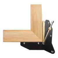 Houtbewerking Gehoekte Klem Max Hoek Klem Gauge Zwaar Staal Massief Messing Zwart Houtbewerkingsgereedschap voor Deur Ra