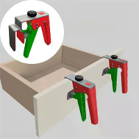 Houtbewerking Lade Installatie Assistent Clip Ladepaneel Houtbewerking Bevestigingsclip Timmerwerk Kast DIY Hulpmiddel