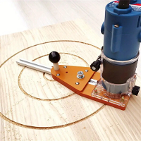 Houtbewerkingscirkelsnijdergeleider, frees  en gleufsnijder, trimmachine voor houtbewerkingsgereedschap voor handtrimmer