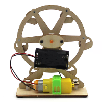 Houten Ferris Wheel Model Montagekit DIY Kinderen's Wetenschap Experiment Educatief Speelgoed Student Technologie Kleine