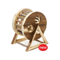 Houten Hamsterwiel Met Gaten Op Is Op Per Stuk