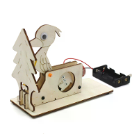 Houten Specht Nr. 1 Modelbouwpakket DIY Kit Wetenschappelijk Experiment Onderwijs Speelgoed Studenten Technologie Kleine