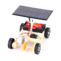 Houten zonne energie elektrische voertuigen modelbouw set doe het zelf educatieve puzzel speelgoed voor kinderen wetensc