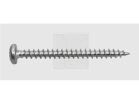 Houtschroef 3.5 Mm 35 Mm Kruiskop Pozidriv Staal Verzinkt 200 Stuks Swg