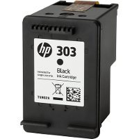 HP 303 zwarte inktcartridge inkt T6N02AE