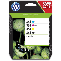 HP 364 Inktcartridge 4 Pack