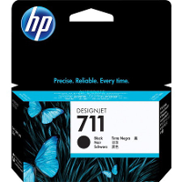 HP 711 zwarte inktcartridge, 38 ml (CZ129A)