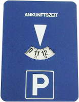 HP Autozubehör 36.942 Parkeerschijf 11 cm x 15 cm