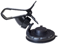 HP Autozubehör Telefoonhouder voor in de auto 360° draaibaar 40   120 mm 4 inch (max) Bevestigingswijze (auto): Zuignap