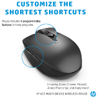 HP 635 draadloze muis voor meerdere apparaten