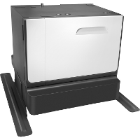 HP PageWide Enterprise Printerkast en standaard papierlade