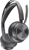 HP Poly Voyager Focus 2 Microsoft Teams Certified On Ear headset Bluetooth Stereo Zwart Noise Cancelling Headset Computer