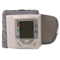 Hq 806 Digital Wrist Blood Pressure Monitor Meter Sphygmomanometer