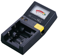 Batterijentester (AAA, AA, C, D, 9V en knoopcellen)
