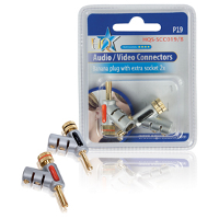 Banana plug jack 24K