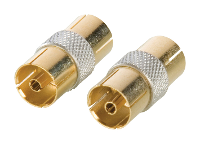 Coax koppelstuk Female   Female 2 stuks