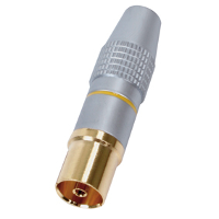 Coax socket high end 2 stuks