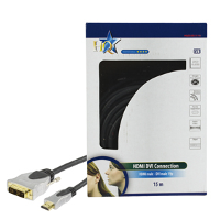 Extra hoge kwaliteit DVI HDMI kabel 15m  BF