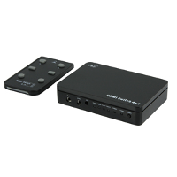 4 Poorts HDMI 1.4 Switch met 3D ondersteuning