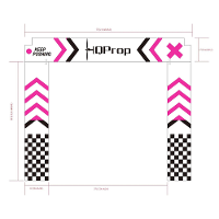 HQProp 5x5 Drone Racing Gate Racing Flying Cross Deur voor RC Drone FPV Racing