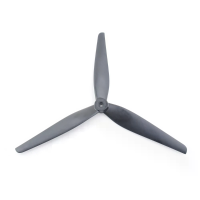 HQ MacroQuad Prop 10X4.5X3 1045 3 Blade CW CCW Zwart Glasvezel Versterkte Nylon Propeller voor RC Vliegtuig