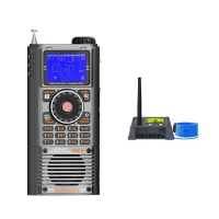 HRD A330 Full Band Wide Frequency Receiver Radio Bluetooth 5.2 TF Card 256G AM WFM NFM LSB USB Portable Multi Function P