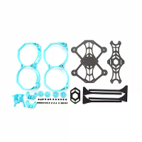 HSKRC Butterfly 25 114mm wielbasis 2,5 inch ductframekit voor RC drone FPV racen