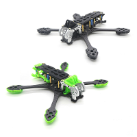 HSKRC MAK5 225mm wielbasis 3K koolstofvezel 5 inch freestyle frame kit Ondersteuning DJI Air Unit Digital System voor RC